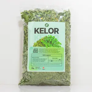 Teh Seduh Daun Kelor 40gr Moringa Tea / Teh Awur Daun Kelor Kering Minuman Herbal Tanpa Campuran