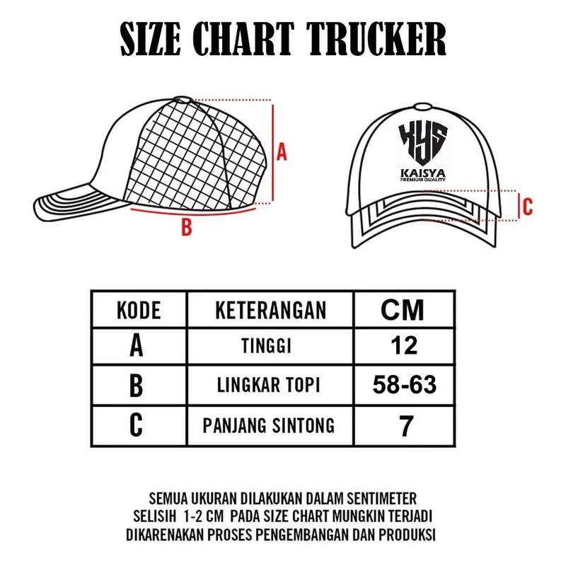 Topi Jaring Pria wanita unisex Clothing Bordir Timbul premium Distro kekinian Termurah COD Kys Production Elegan Hat 9