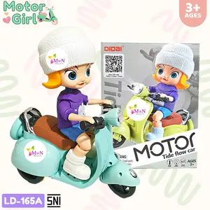 Mainan Anak Perempuan Motor Scooter Lucu LD165A - MWN Toys