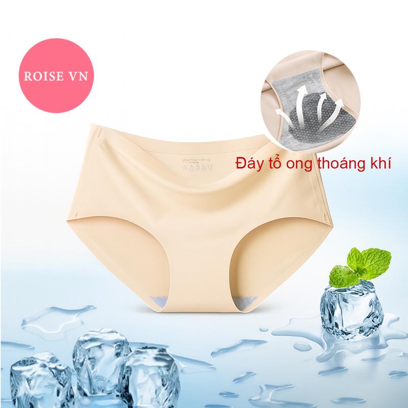  Set 10  hoặc 5  quần lót nữ đúc su cotton không đường may women 810 