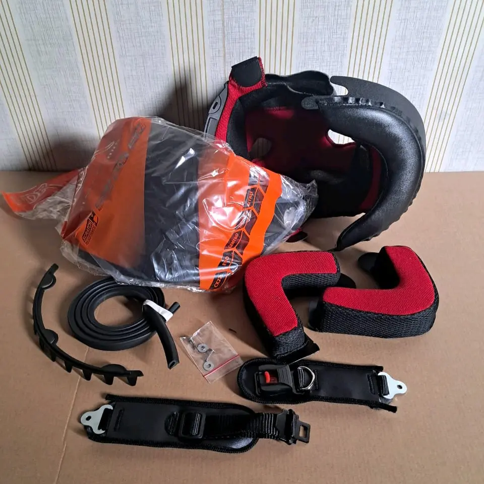 Busa Helm KYT 2 Vision & 1 Vision Fullset dengan Kancing Plastik dan Besi - Motorcycle