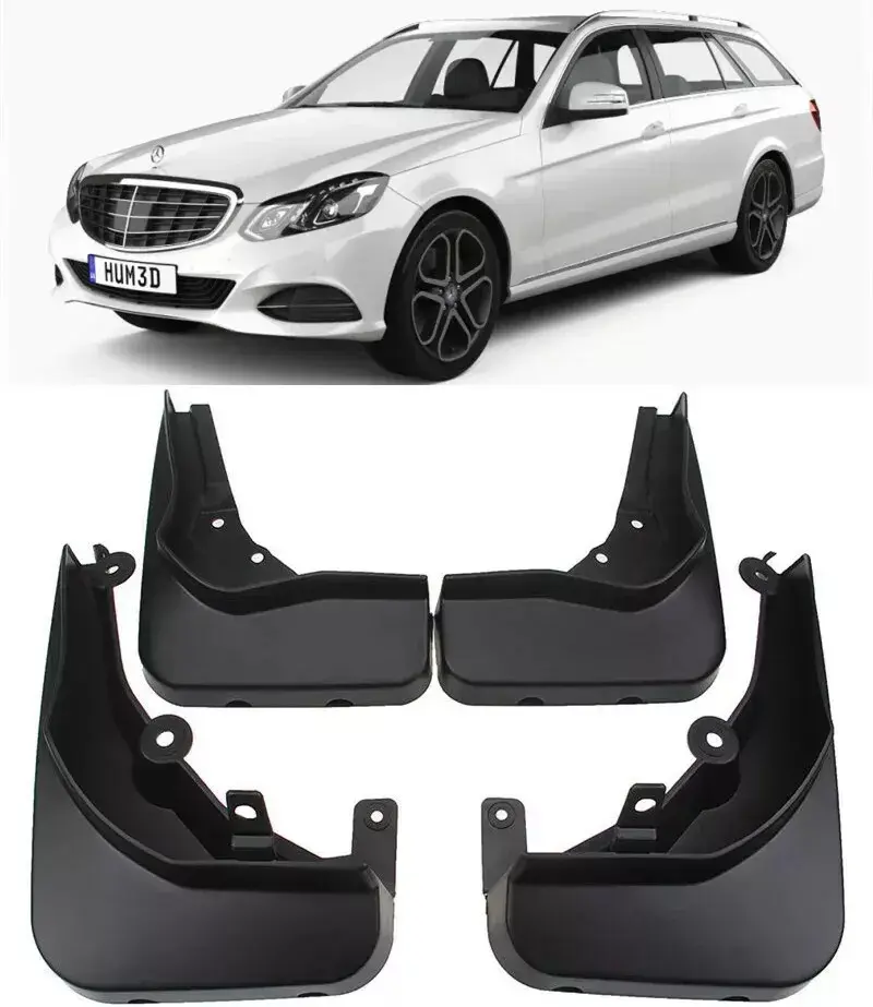 Car decoration  Mud Flaps For 2013-2016 Mercedes Benz E Class Wagon  S212 Fender mudguard 4pcs/set