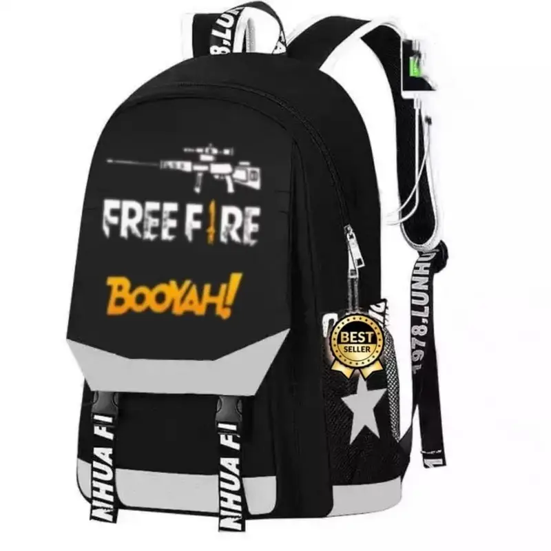 EB-TAS ANAK SEKOLAH TAS FREE FIREE EVOS MOBILLEGEND TAS TK SD PAUD FREE BOTOL VIRAL Bag 2