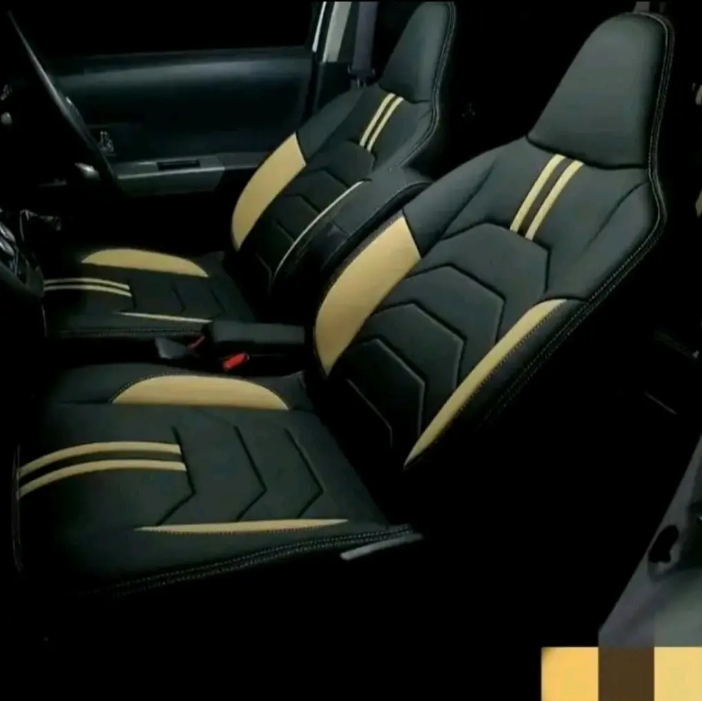 Sarung jok mobil agya/ayla 2014/2024 full set 2 baris Car Sporty