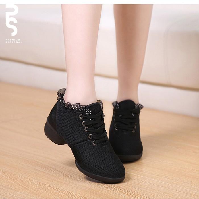 Amanah Edith - Sepatu Dansa Latin / Olahraga / Jalan Santai Lentur 2