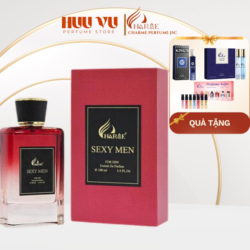  CHARME PERFUME - Nước Hoa Nam Charme Sexy Men 100ml Cosmetic 