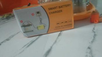 Product Review of 【MonQIQI】Charger Aki Portable 12V 2A Motor Mobil Charger Aki Motor Kering Dan Basah LED Indikator car kabel from C**N 1