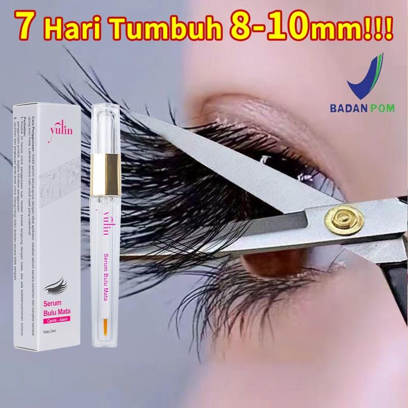 Yulin Serum Bulu Mata & Alis BPOM – Eyelash Growth Serum & Brow Serum Penumbuh Penebal Memanjangkan Menebalkan Pelentik Bulu Mata Ampuh Alami Cepat, Lash & Brow Serum Viral, Serum Bulu Mata Penumbuh A