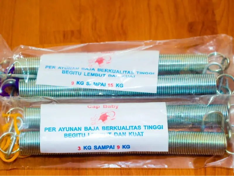 Per ayunan bayi (single dan double) untuk  3-9kg, 9-15kg 0