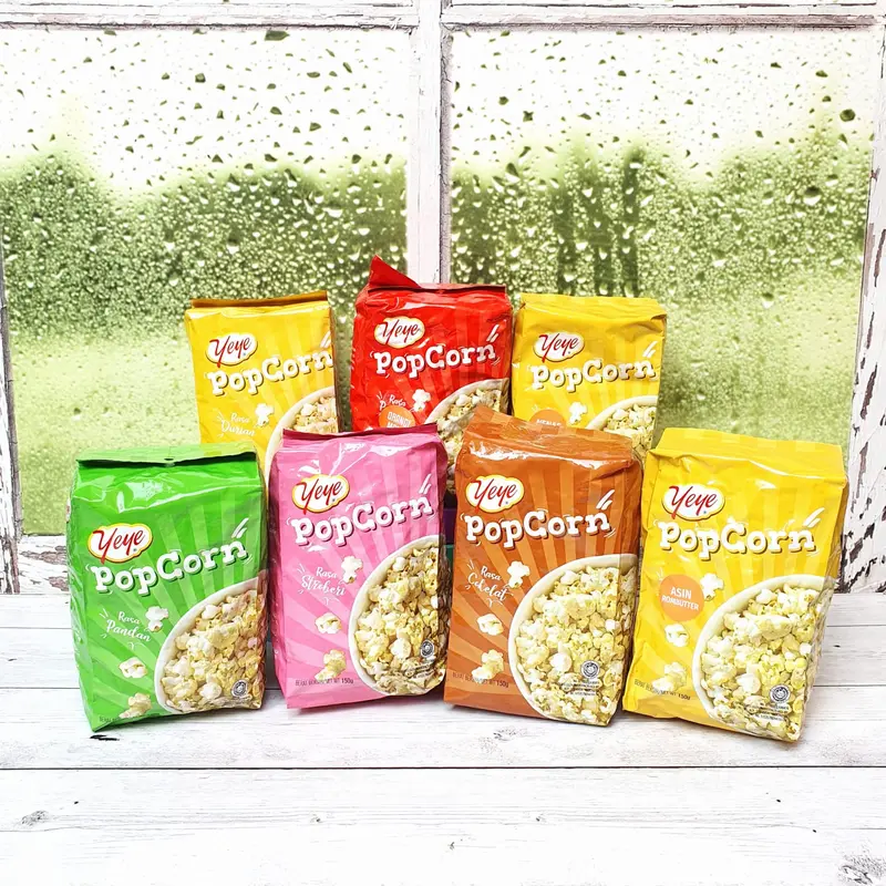 Yeye Popcorn Camilan Snack Jagung Rasa Manis Asin Enak Murah Makanan Ringan 1
