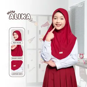 Kalova- Alika Bergo Hijab Pinguin Kids Jersey Pad