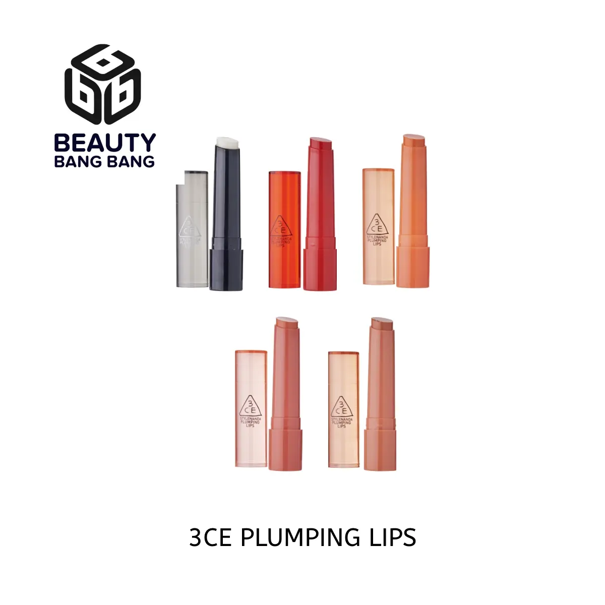 3CE STYLENANDA PLUMPING LIPS  - ASSORTED