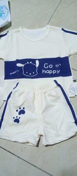 Product Review of (80-130cm) 0-6yrs Terno Short Sleeved Baby Kids Terno Set Outfit For Boy Girl T-Shirt Shorts Shirt Shorts Pattern Casual Pullover Children Suits Sando Sleeveless Nightwear Sleepwea R from R**8 2