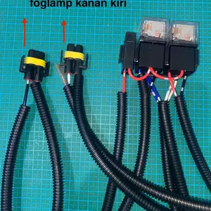RELAY SET BILED FOGLAMP ( LAMPU KABUT MOBIL )