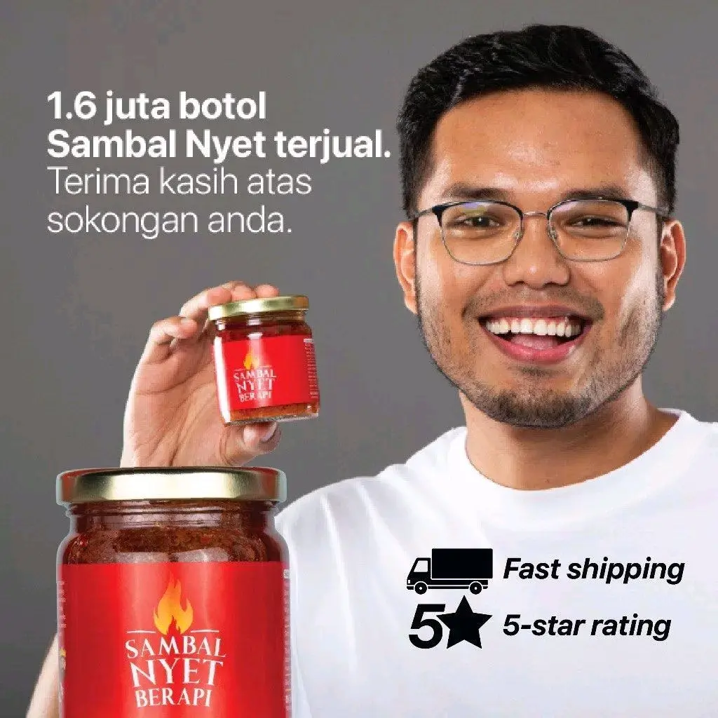 SAMBAL NYET BERAPI BY KHAIRUL AMING Flavor Dip Chilli