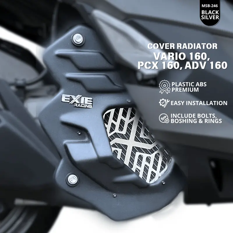 Cover Radiator Honda Vario ADV PCX ROADSYNC STYLO 160 - Pendingin Radiator Exie Art 1