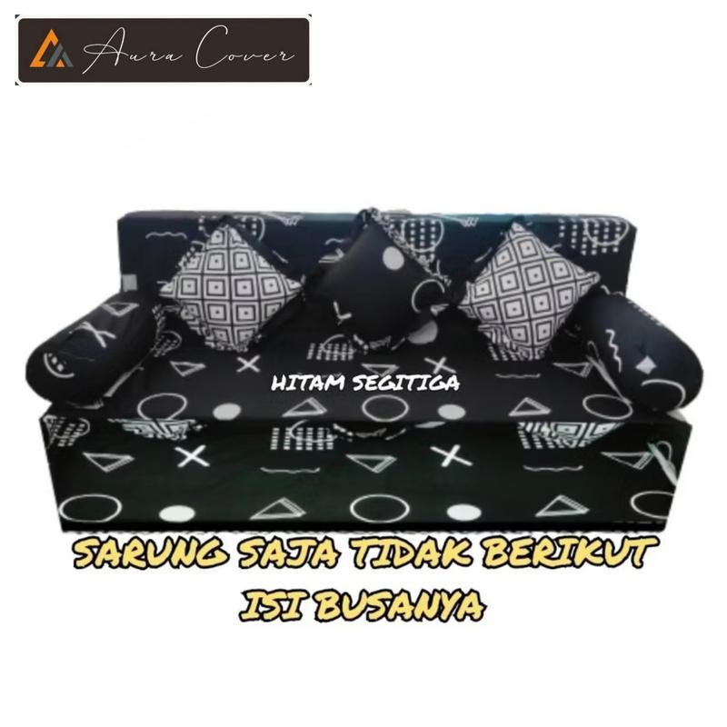 Sarung Sofa Bed Busa Inoac/Royal Tebal 20cm Ukuran 180x200cm - 160x200cm dengan Resleting 1