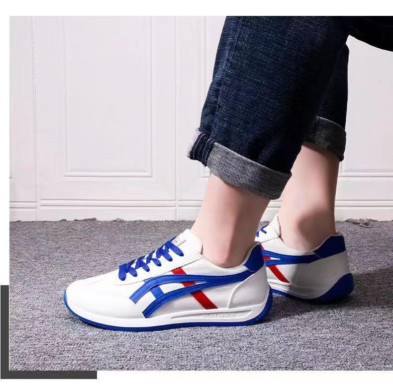 Product Introduction of Plus Size Men's Sneaker Lightweight Trendy Breathable Running Shoes Outdoor Travel Men's Shoes Korean Style Trendy Outdoor Shoes 9