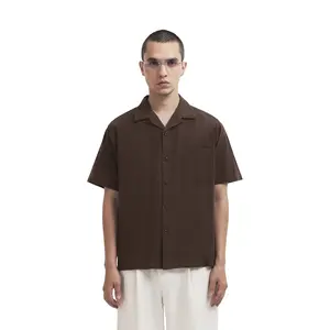 Kemeja Linen Cuban Bowling Shirt by CELANASTUDIO
