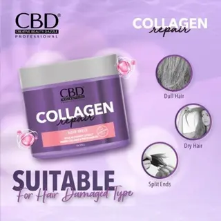 PAKET CBD SHAMPO CONDITIONER DAN HAIR MASK COLLAGEN REPAIR