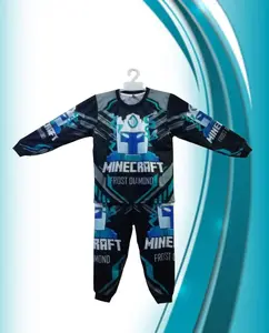 SETELAN FROSTDIAMOND ANAK | BAJU MINECRAFT LENGAN PANJANG
