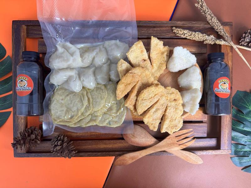 Paket 20 Pcs Pempek Sutra Palembang Crispy & Telor, Makanan Beku - Frozen, Food 0