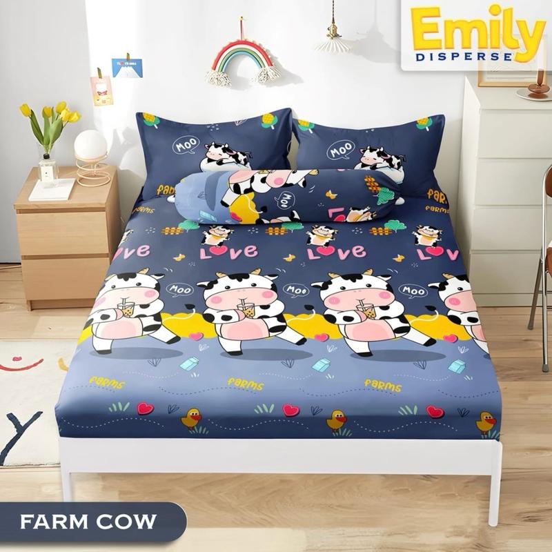 SPREI SAJA MOTIF KARAKTER HOME MADE HALUS TIDAK LUNTUR 4