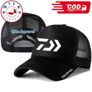 New arrival QiLa Apparel Topi Trucker DAIWA - Topi Distro DAIWA Logo - Topi DAIWA Premium - Topi Jaring Pria Keren Distro - Other