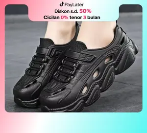 [ASFER]Sepatu Sandal Pria Wanita Slip On EVA Ringan Elastis Anti Slip Casual Empuk