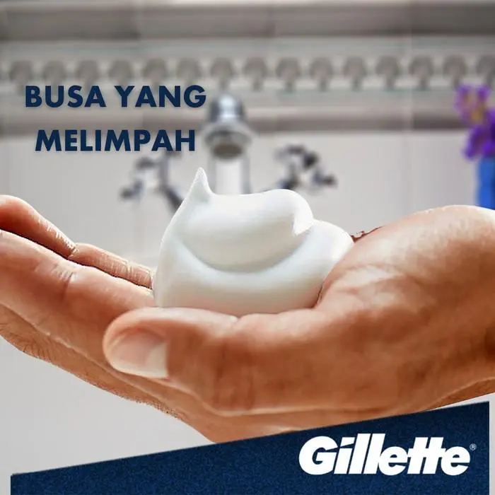 Gillette Pisau Cukur Mach 3 Fresh dan Gillette Shaving Foam Lemon Lime 175gr 6