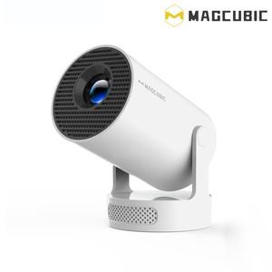 Magcubic HY300Pro+ ポータブルプロジェクター 290ANSI ショートスロー比 1280*720P WIFI6 BT5.4 内蔵スピーカー Android11