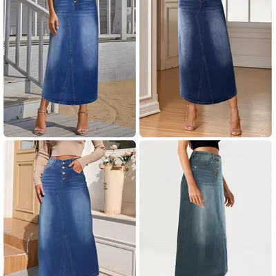 Jean skirt dynamite hotsell