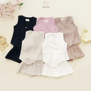 CELVEkids - Stelan Laura Set Baju rok celana Anak Perempuan Korean style semiwool usia 1-6th