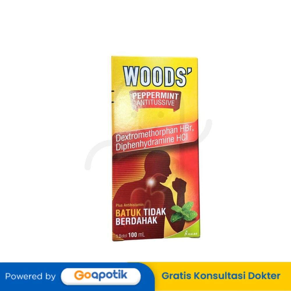 WOODS ANTITUSIF SIRUP 100 ML