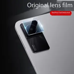 LENS PELINDUNG KAMERA COMPATIBLE WITH XIAOMI MI PAD 8 / 2 PRO / POCO PAD M1 / REDMI PAD 2 / REDMI PAD SE / POCO PAD / MI PAD 6 / PAD 6 PRO 2023 / MI PAD 6S PRO 12.4 / MI PAD 5 / 5 PRO / REDMI PAD 10.6 TEMPERED GLASS EDGE CURVED 3D