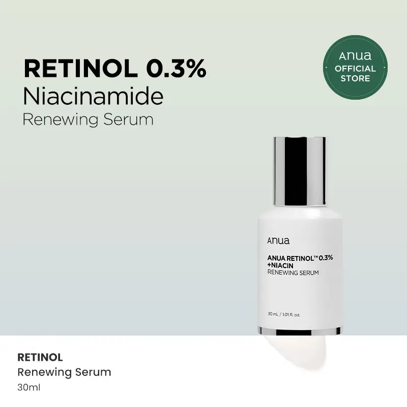 ANUA Retinol 0.3% + Niacin Renewing Serum 30ml 0