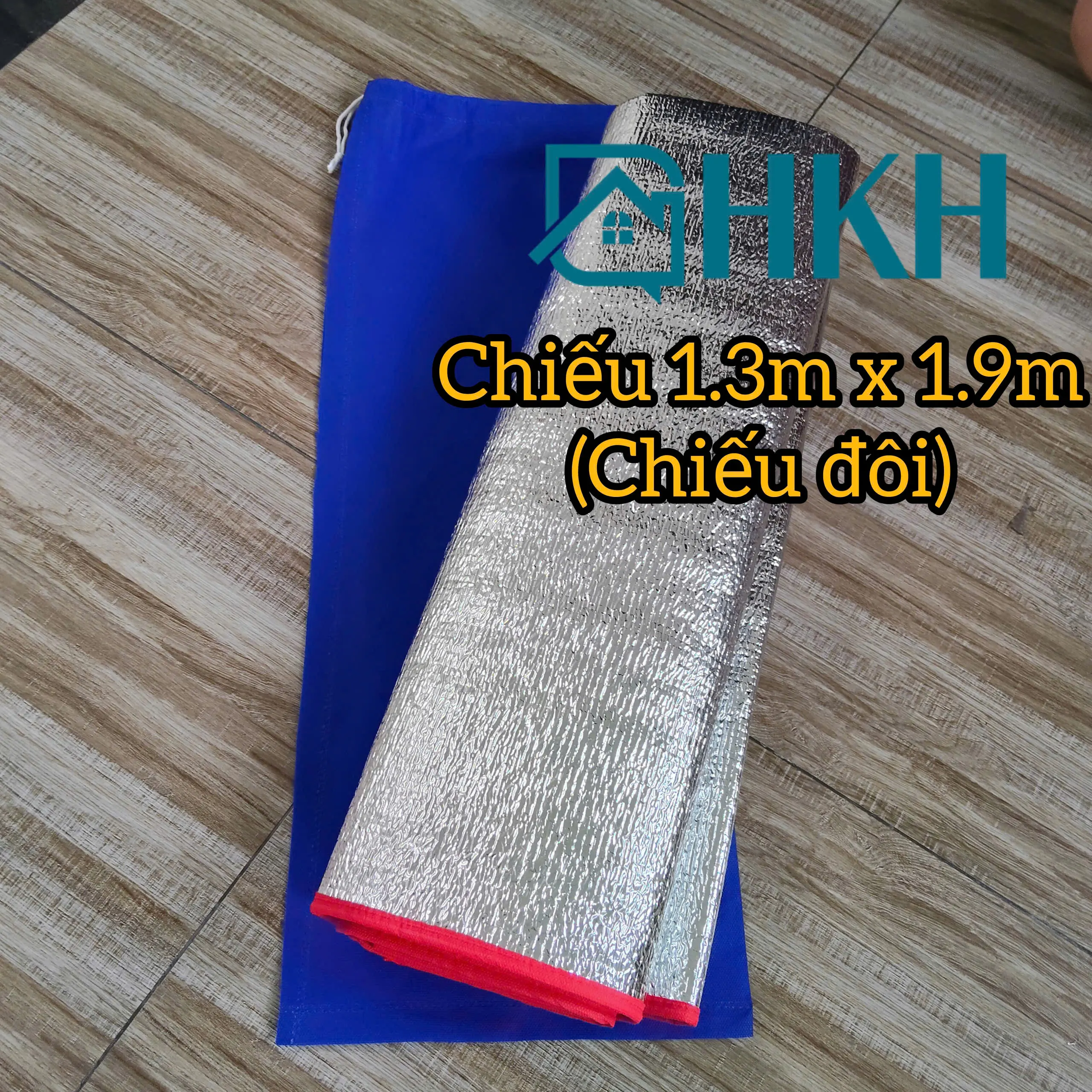 VIỀN ĐỎ 1.3m x 1.9m+TÚI