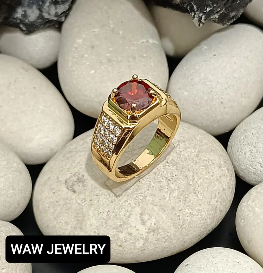 Cincin Batu akik permata 002 Laki-laki