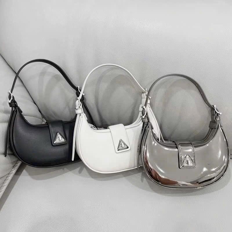 Túi Xách Nữ Trice Metallic size 20 bộ 2 dây da ngắn dài đi kèm
