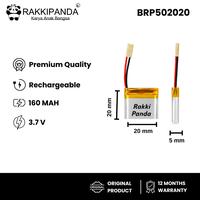 Gambar RakkiPanda Baterai Pouch Universal Li-Po 3.7V 160mAh Tanpa Soket dari Rakki Panda Indonesia Kota Administrasi Jakarta Pusat 1 Tokopedia