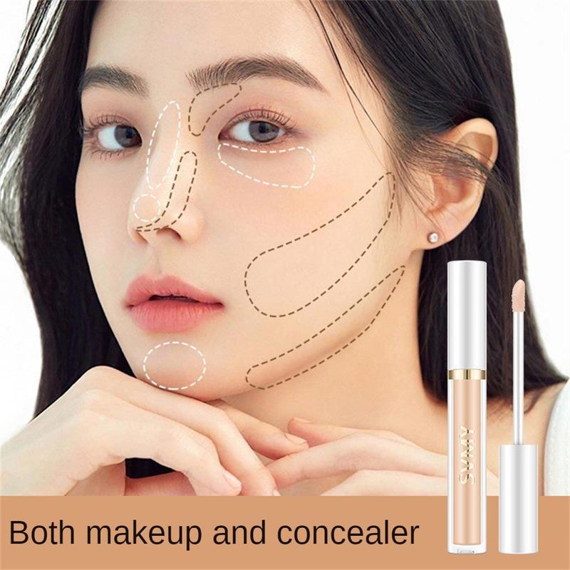 Product Introduction of （NEW&Hot Sale）Liquid Concealer High Covering Moisturizing Oil Control Foundation Invisible Pores Dark Circles Freckle Face Contour Makeup Tool 20
