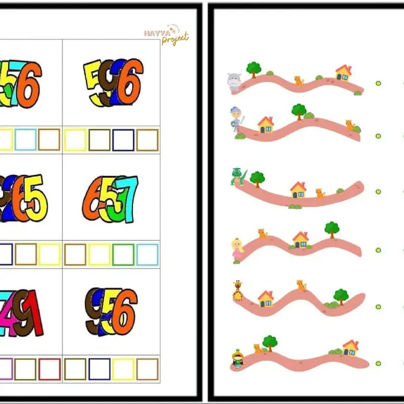 ECER - Lembar Aktivitas Coding for kids Hayya Project - lembar mewarnai worksheet buku edukasi bayi busy book anak 2 tahun coloring 5