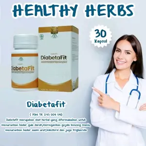 DIABETAFIT Kapsul Herbal Atasi Diabetes Original BPOM