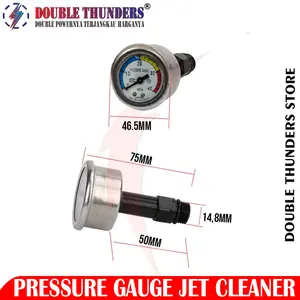 Double Thunders Pressure Gauge Jet Cleaner QL1600DT Ampere Amper Meter Steam Universal