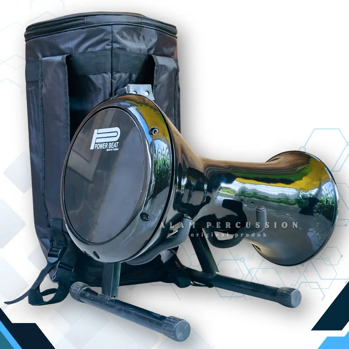 Darbuka 8inc Hitam Fullset + TAS