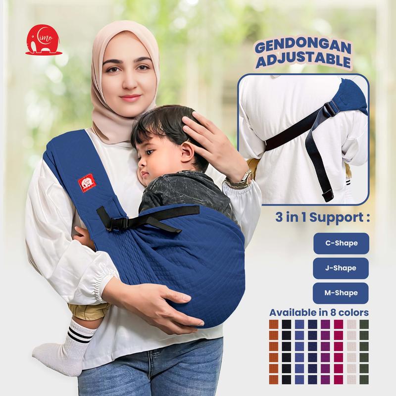 CIMO BABY - Flyknit Gendongan Geos Bayi Samping Ajustable Gendongan Jaring 6