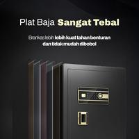 Gambar [ READY STOCK ] Brankas Besar 30cm Brankas Uang Perhiasan dan Dokumen Brankas Mewah Canggih - Hitam-PIN dari Steelelite Furniture Official Kota Administrasi Jakarta Barat 5 Tokopedia