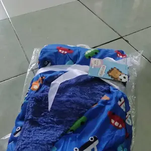 Selimut Bayi Double Fleece Tanpa Topi