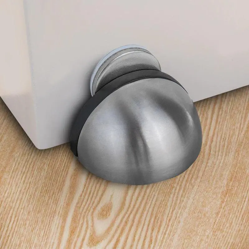 Penahan Pintu Magnet Door Stopper Magnetic Pengganjal Pintu Bahan Stainless Steel Trend stors