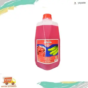 SIRUP DHT Pisang Ambon 2 ltr SYRUP PISANG IJO KHAS MAKASSAR uk 2 Liter